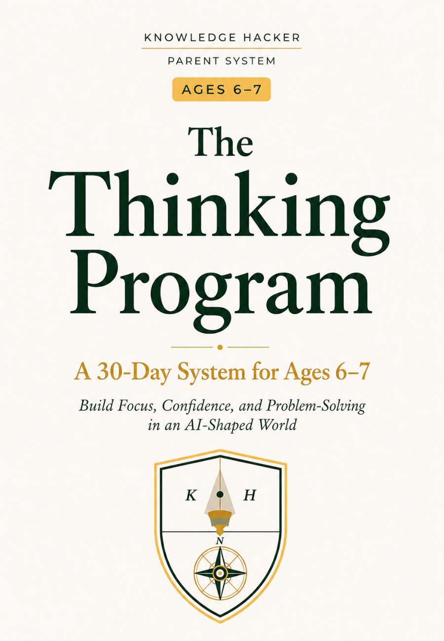The Thinking Program (6-7 years old)